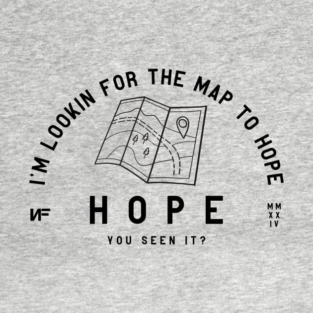 Cool NF Merch Map to hope by Lottz_Design 